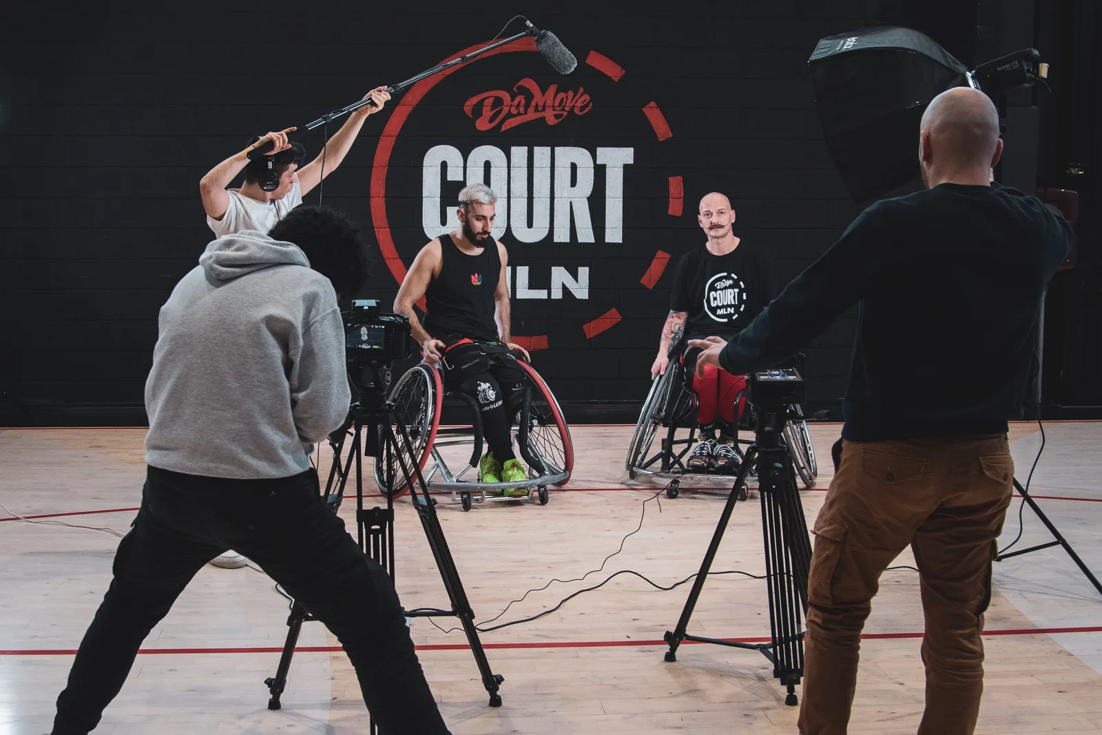 Il team di Social Valet Studio dietro le quinte