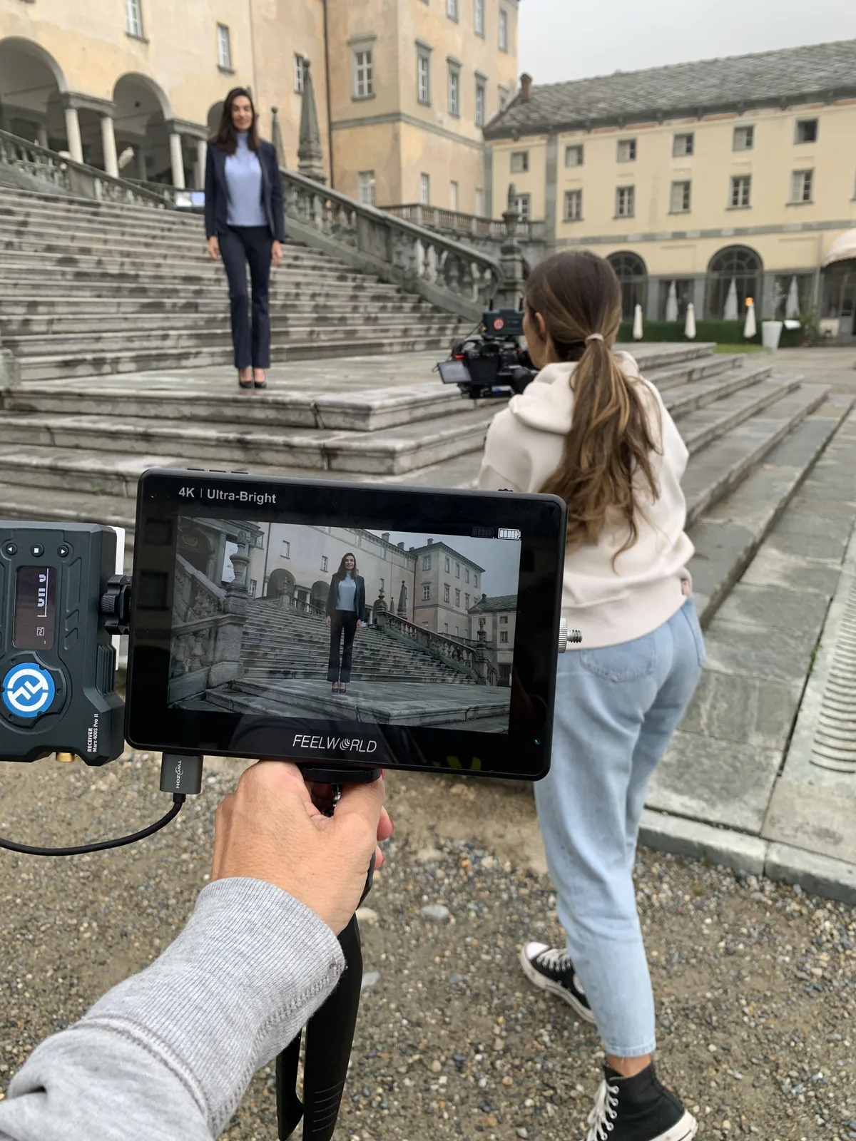 Il team di Social Valet Studio dietro le quinte